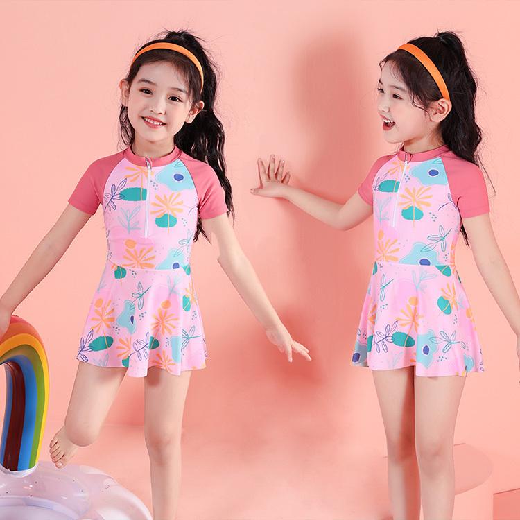 子供 水着 女の子 ワンピース水着 キッズ ベビー 水着 スイムパンツ 子供用水着 キッズ 水着 可愛い スクール水着 みずぎ 葉柄 おしゃれ 可愛い 小学生 Cyx 275 Just For You Online Store 通販 Yahoo ショッピング