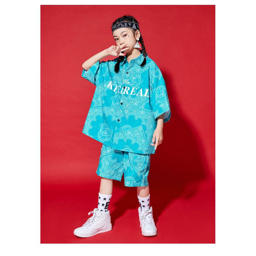 世界的に有名な キッズダンス衣装 子供服 派手 ヒップホップ ストリート パンツ カラフル 韓国 ファッション ガールズ 男の子 Tシャツ 男女兼用 舞台服 発表会 応援団 人気 Materialworldblog Com