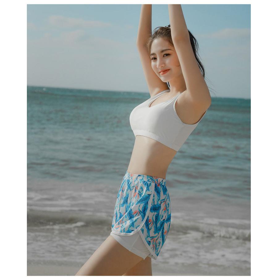 水着 レディース 中学生 高校生 学生 スポーティー 体型カバー 大きいサイズ 3点セット セット水着 かわいい 代 ママ水着 可愛い かわいい 海水浴 温泉 Cyx 368 Just For You Online Store 通販 Yahoo ショッピング