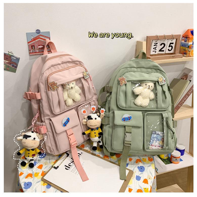 リュック 韓国 リュックサック レディース 女子 通学 大学生 パソコン 可愛い かわいい 大容量 高校生 防水 軽量 女子 おしゃれ シンプル 女の子 中学生 Cyx 470 Just For You Online Store 通販 Yahoo ショッピング