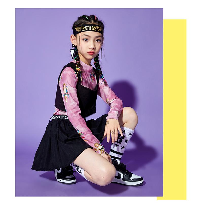 Sale 81 Off キッズダンス衣装 ヒップホップ キッズ 韓国ファッション シャツ スカート セットアップ ジャズダンス へそ出 ダンスウェア Hiphop 演出服 ステージ衣装 応援団 Materialworldblog Com