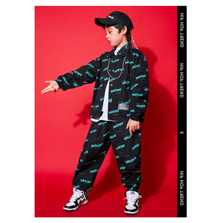 信頼 ダンス 衣装 ヒップホップ キッズ ペイズリー キッズダンス衣装 セットアップ 衣装ストリート系 女の子 男の子 Hiphop 長袖 おしゃれ Materialworldblog Com