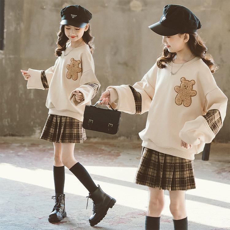 子供服 セットアップ 女の子 長袖 春秋 秋着 上下セット 韓国子供服 キッズ ジュニア ブラウス 丸首 スカート 膝上丈 チェック柄 可愛い おしゃれ 通学着 新品 :cyx-685:Just For You online store - 通販 - Yahoo!ショッピング 子供服 セットアップ 女の子 長袖 春秋 秋着 上下セット 韓国子供服 キッズ ジュニア ブラウス 丸首 スカート 膝上丈 チェック柄 可愛い おしゃれ 通学着 新品 :cyx-685:Just For You online store - 通販 - Yahoo!ショッピング