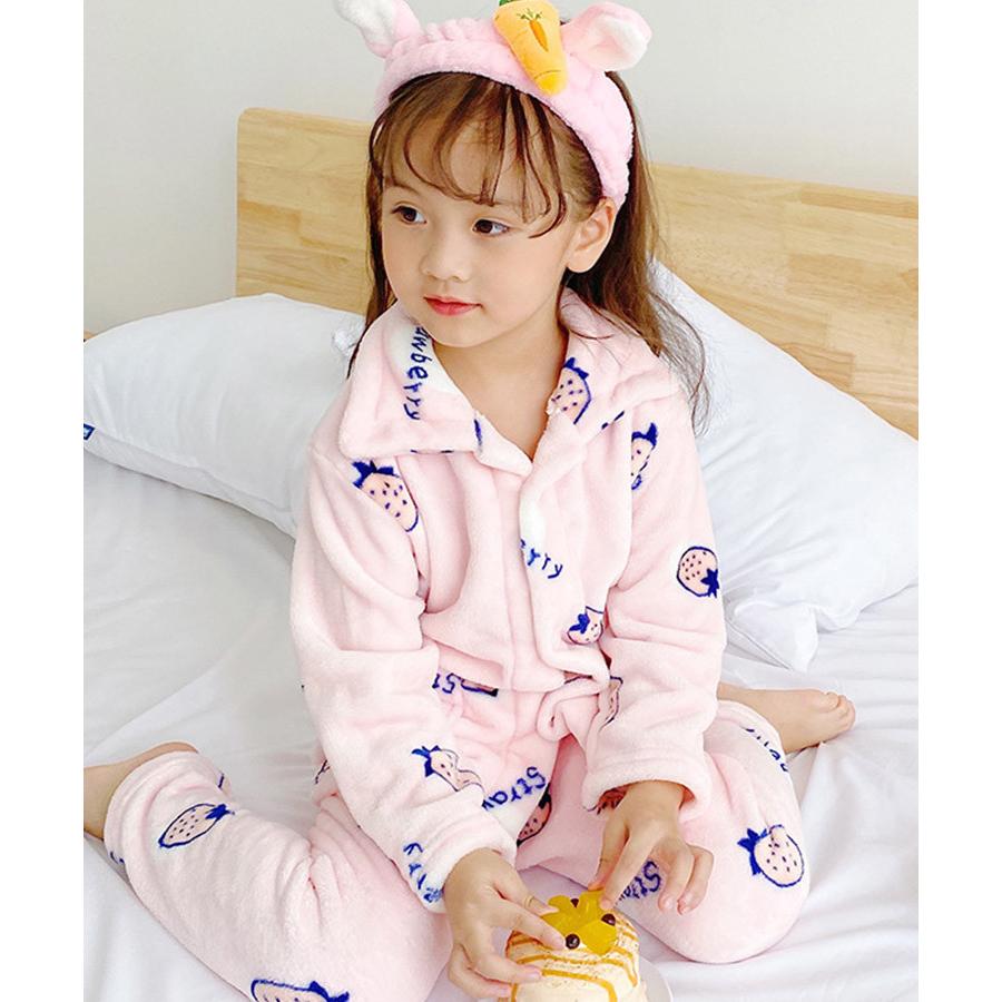 ベビー キッズ 子供服 秋冬用 ふわもこフリース 長袖 女の子 男の子 パジャマセット かわいい 部屋着 快適 子供 あったか パジャマ 可愛い ナイトウェア Gcckpjm11 Just For You Online Store 通販 Yahoo ショッピング
