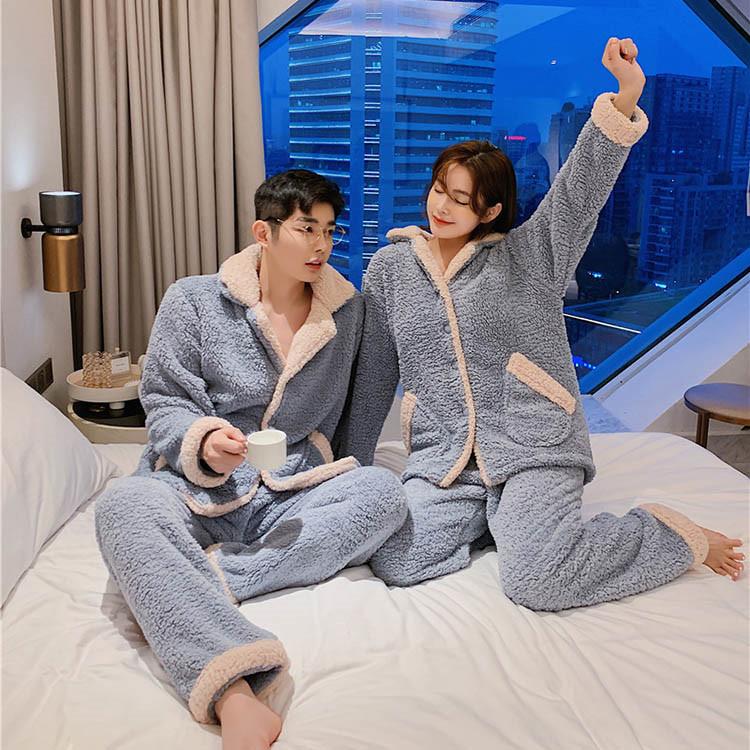 パジャマ ペア 長袖 ルームウェア カップル 春夏秋冬 やわらか レディース 部屋着 ルーム ナイトウェア メンズ かわいい シープボア おしゃれ 大人 寝巻き Jyypaja26 Just For You Online Store 通販 Yahoo ショッピング