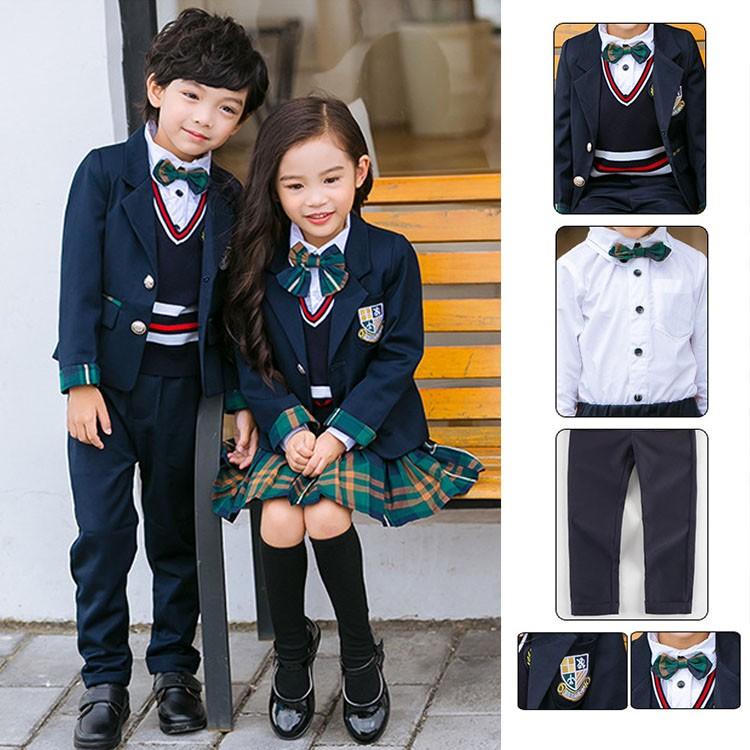 キッズフォーマル スーツ 子供 韓国子供服 卒業式 秋冬 制服 人気 ピアノ 発表会 入学式 卒園式 上下セット セットアップ スカート スーツ5点セット Kasin 010 Just For You Online Store 通販 Yahoo ショッピング