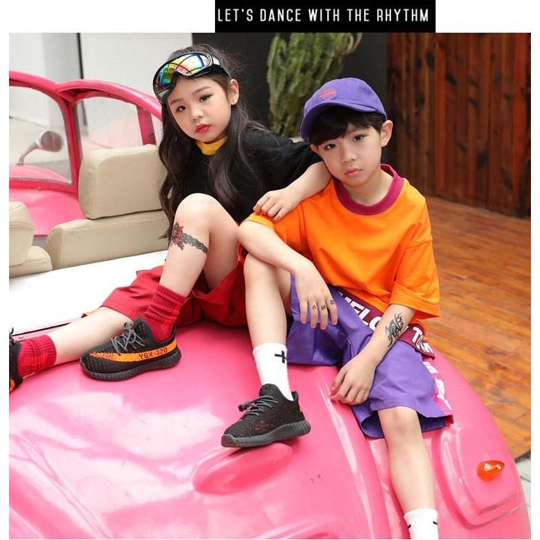 在庫処分 キッズ ダンス衣装 ヒップホップ 子供服 男の子 女の子 ｔシャツ 半袖 短パン ハーフパンツ スポーツ ダンス衣装 派手 練習着 体操服 韓国 ジャージ Kasin 050 Just For You Online Store 通販 Yahoo ショッピング