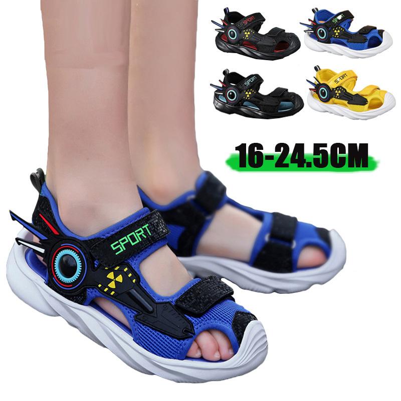 キッズ サンダル つま先あり スポーツサンダル 男の子 ジュニア 歩きやすい 軽い ジュニア 小学生 子供靴 脱げにくい シンプル 子供用 靴 軽量 ストラップ Kasin 078b Just For You Online Store 通販 Yahoo ショッピング