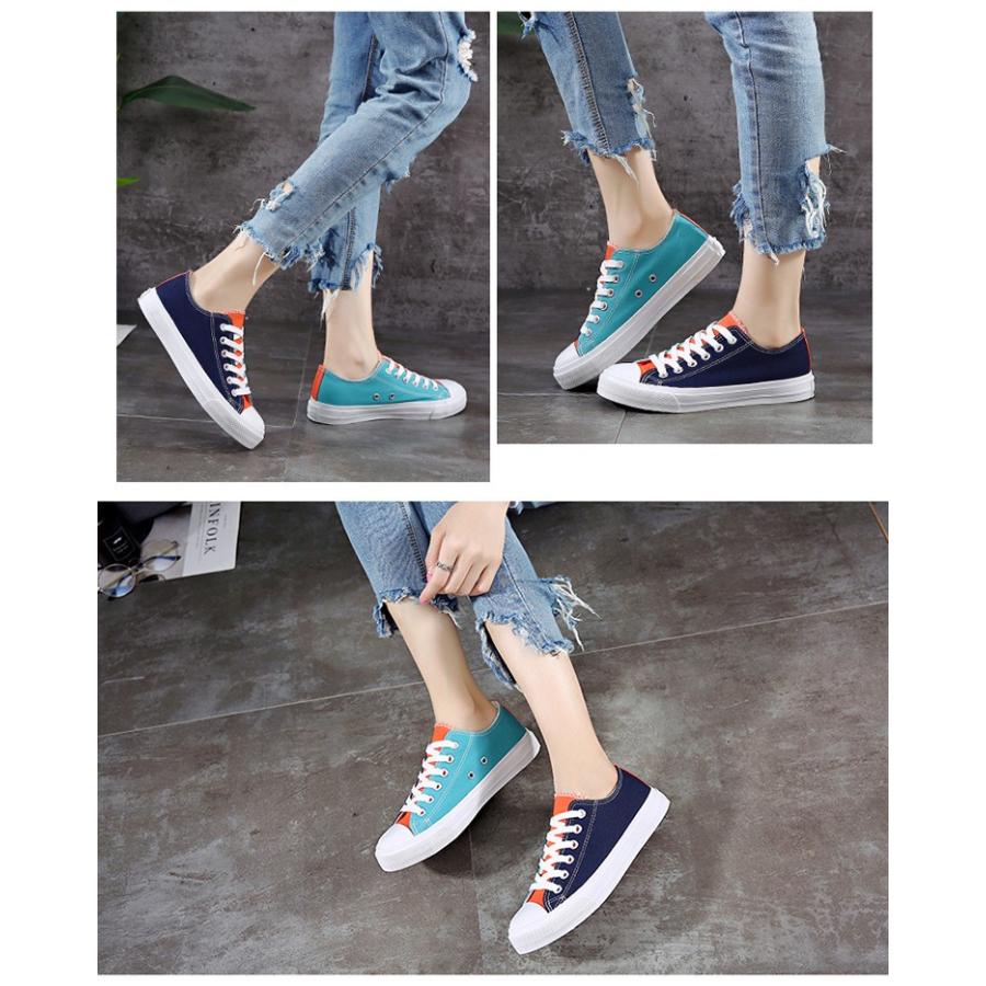 スニーカー レディース メンズ 女の子 男の子 カップル ペアルック カラフル 原宿系 キャンバススニーカー スポーツ ランニングシューズ ローカット Kasin 139 Just For You Online Store 通販 Yahoo ショッピング
