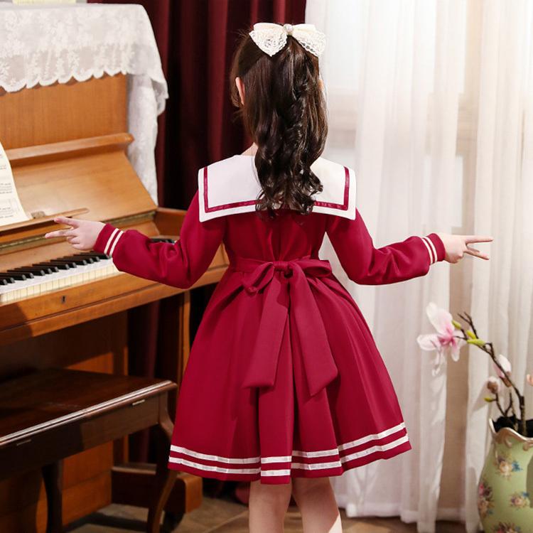 キッズワンピース 子供ドレス 女の子 長袖 春 秋 フォーマル リボン ワンピース ピアノ発表会 花嫁 コンクール 結婚式 卒業式 卒園式 入園式 クリスマス Kasin 151 Just For You Online Store 通販 Yahoo ショッピング