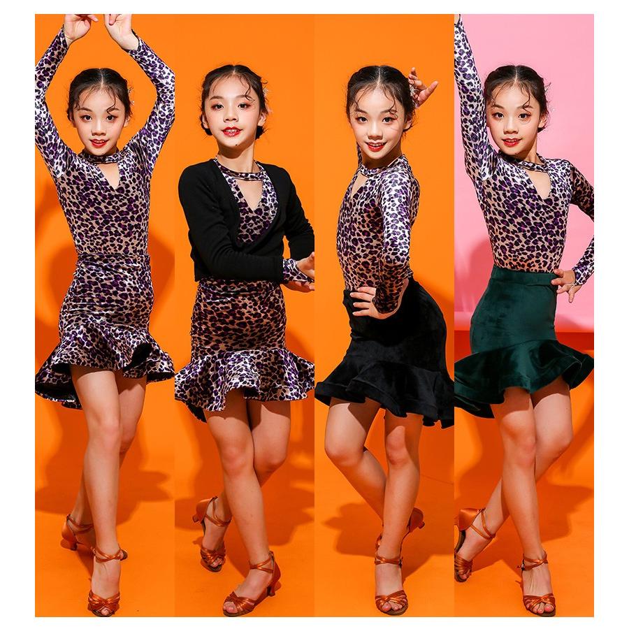 キッズ ラテン ダンス衣装 ラテンダンス衣装 社交ダンス 舞台 フリンジスカート 豹柄 キッズ ダンスウェア 女の子 演出服 ステージ服 発表会 イベント Lss 007 Just For You Online Store 通販 Yahoo ショッピング