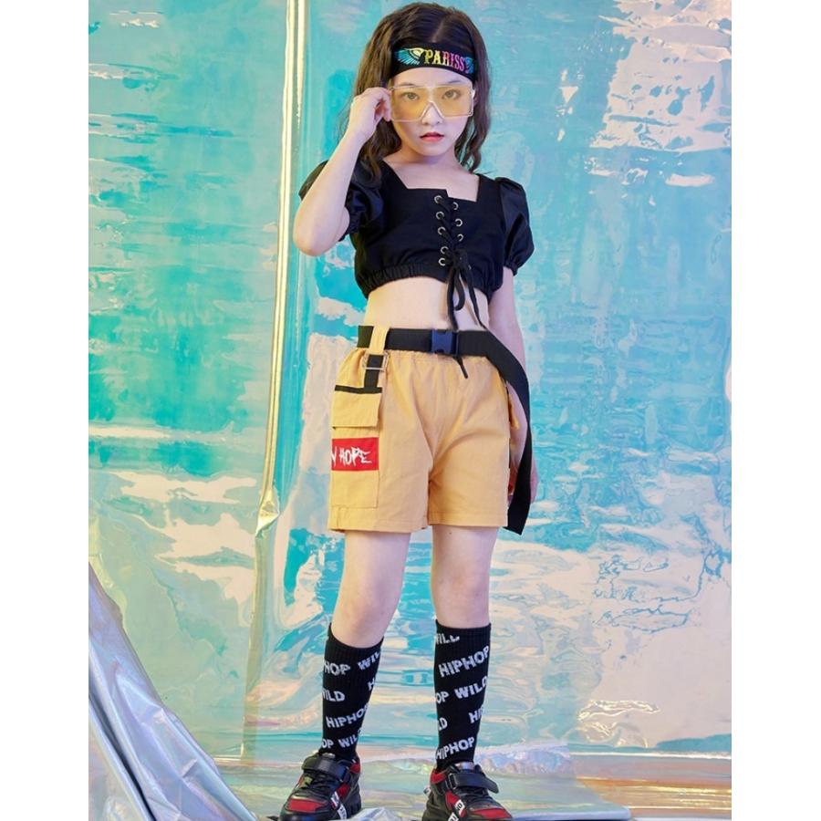 チア チアガール ダンス 衣装 ヒップホップ キッズ ダンス衣装 パンツ シャツ 女の子 可愛い ガールズ オシャレ へそ出し ダンスウェア 子供服 演出服 Rge 1228 Just For You Online Store 通販 Yahoo ショッピング