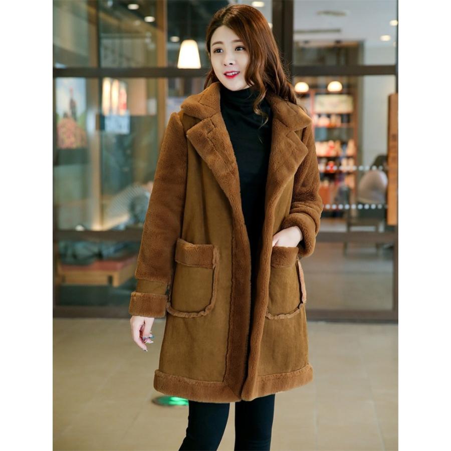 モッズコート レディース コート 大きいサイズ アウター ジャケット 秋冬 トレンチコート レディース チェスターコート ロング丈 スエード 代 30代 40代 50代 Rge 663 Just For You Online Store 通販 Yahoo ショッピング