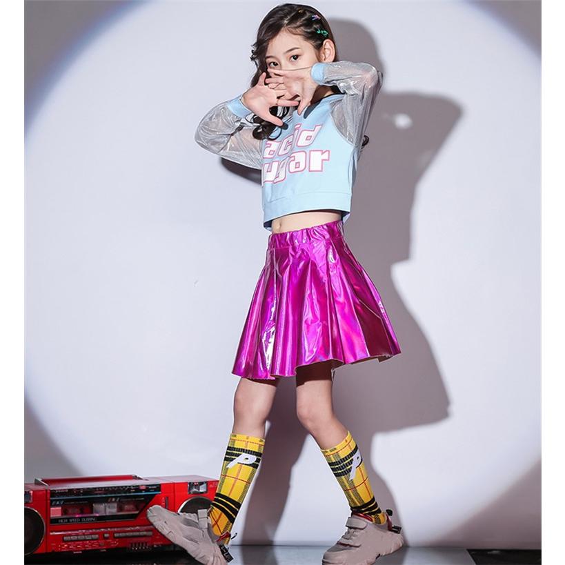 キッズダンス衣装 キッズ ダンス衣装 ヒップホップ ガールズ スカート キッズダンス ヒップホップ衣装 韓国ダンス衣装 ダンス衣装キッズ Rge 7 Just For You Online Store 通販 Yahoo ショッピング
