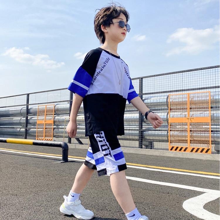 子供服 男の子 キッズ スポーツ 運動服 運動会 こども 上下セット 2点セット シャツ 半袖 ショートパンツ 通気 かっこいい 21新作 夏 Yhjsp003 Just For You Online Store 通販 Yahoo ショッピング