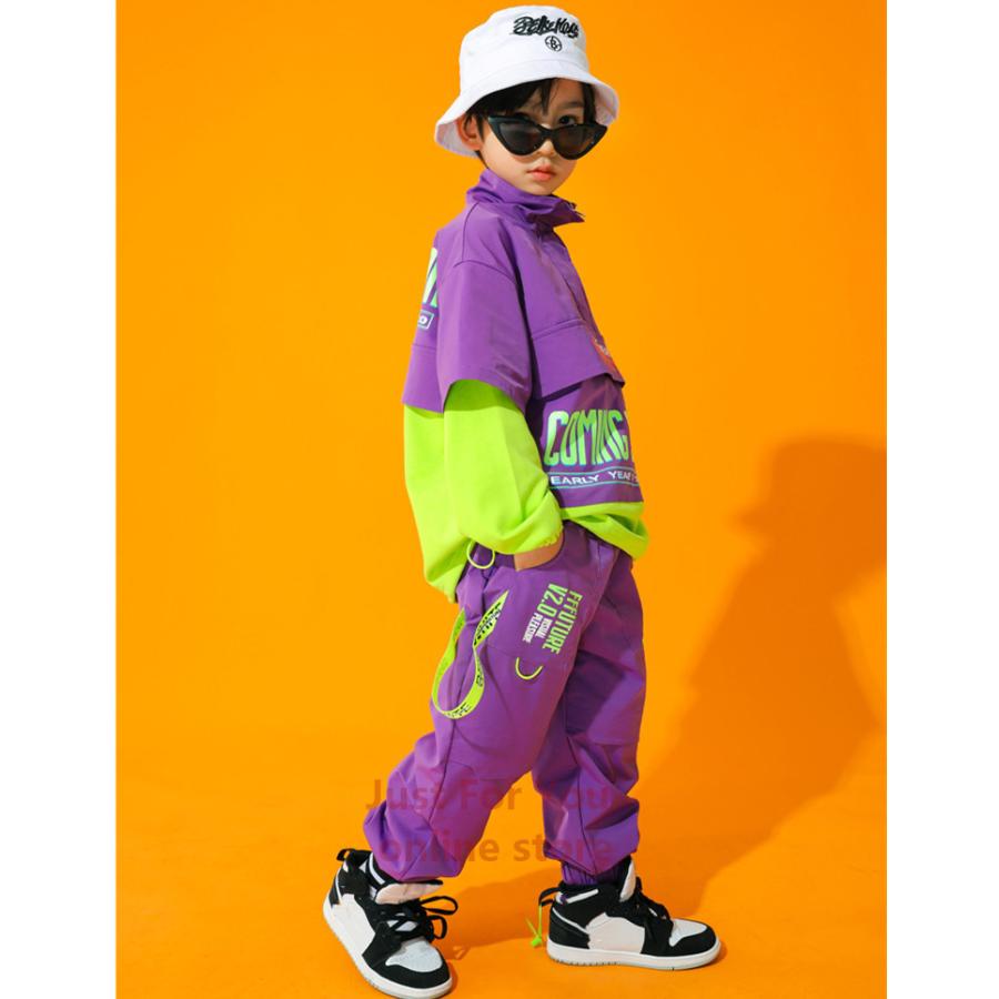キッズ ダンス 衣装 ヒップホップ ダンス衣装 キッズダンス かっこいい ガールズ 男の子 ダンスウェア 派手 ストリート ジュニア 発表会 演出服 Zaka 391 Just For You Online Store 通販 Yahoo ショッピング