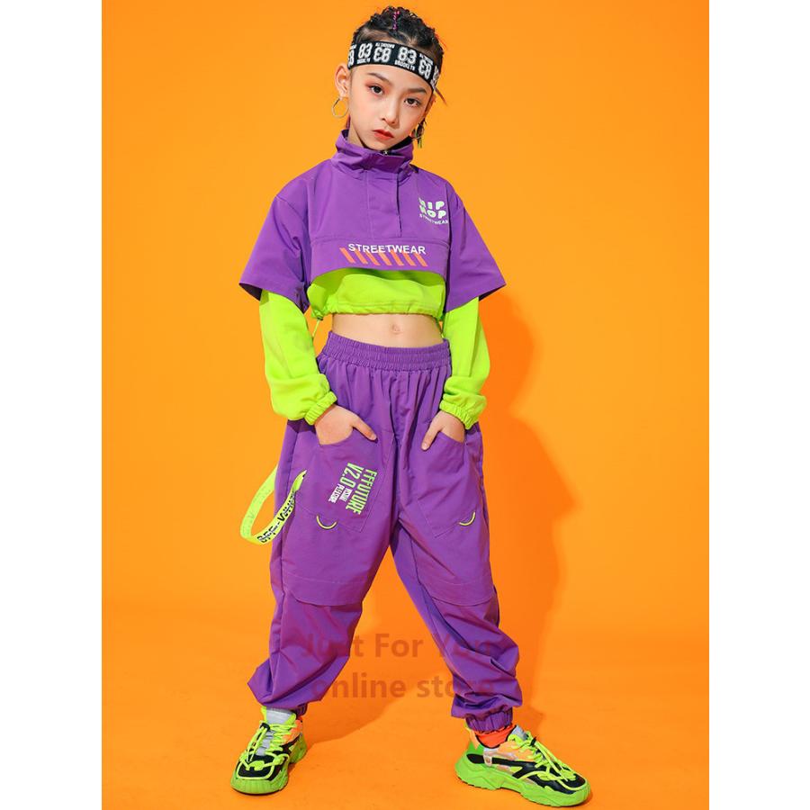 キッズ ダンス 衣装 ヒップホップ ダンス衣装 キッズダンス かっこいい ガールズ 男の子 ダンスウェア 派手 ストリート ジュニア 発表会 演出服 Zaka 391 Just For You Online Store 通販 Yahoo ショッピング