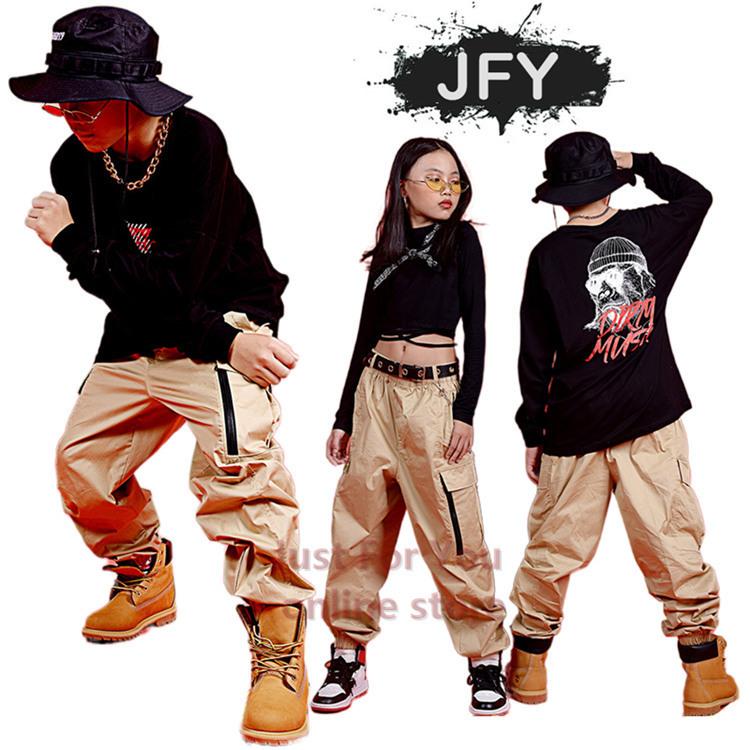 原宿ファッション キッズダンス衣装 セットアップｔシャツ カーゴパンツ ヒップホップ ストリート シャカシャカ 女の子 男の子 Hiphop Jazz 激安 セール Zaka 536 Just For You Online Store 通販 Yahoo ショッピング