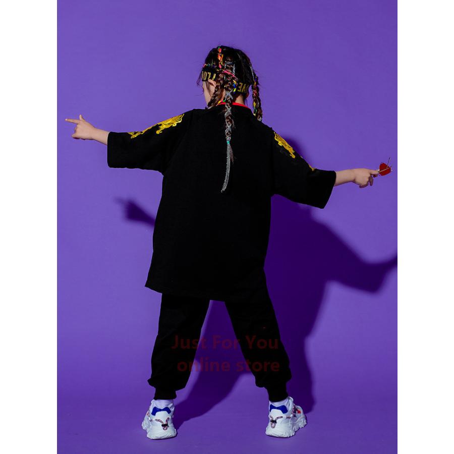 キッズダンス衣装 ヒップホップ 男の子 女の子 ジャズダンス 子供 ｔシャツ 龍柄 パンツ ズボン 韓国子供服 演奏会 ジャズダンス ステージ衣装 練習着 Zaka 728 Just For You Online Store 通販 Yahoo ショッピング