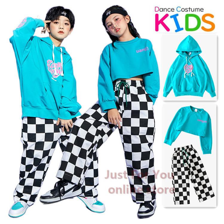 ダンス 衣装 ヒップホップ キッズダンス衣装 単品売り 男の子 ガールズ シャツ パンツ 格子柄 ギンガムチェック K Pop 韓国 ダンス 衣装 黒 白 青 Zaka 866 Just For You Online Store 通販 Yahoo ショッピング