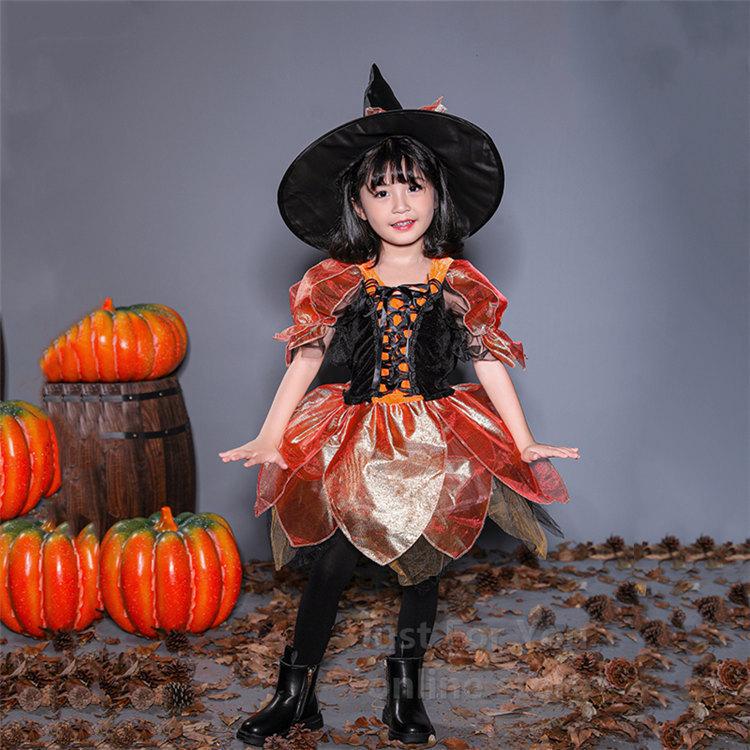 女の子 ハロウィン 衣装 魔女 子供 コスプレ 仮装 子供 コスチューム 変装 キッズ 子どもドレス 精霊 妖精 パーティー 可愛いワンピース Zaka 956 Just For You Online Store 通販 Yahoo ショッピング