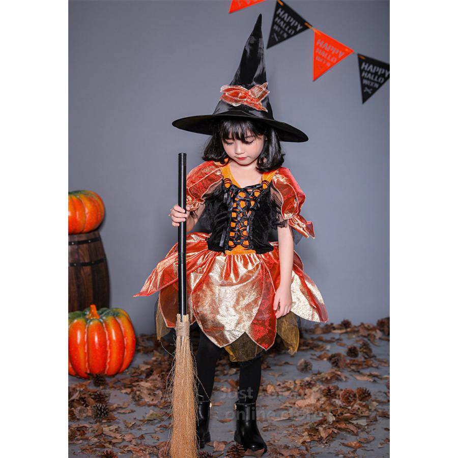 女の子 ハロウィン 衣装 魔女 子供 コスプレ 仮装 子供 コスチューム 変装 キッズ 子どもドレス 精霊 妖精 パーティー 可愛いワンピース Zaka 956 Just For You Online Store 通販 Yahoo ショッピング