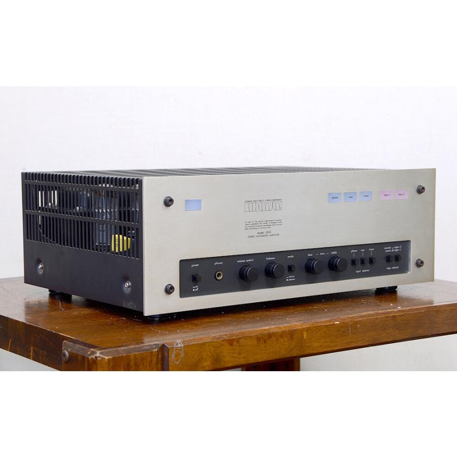 アンプ LUXMAN LUXMAN LUX LX33 プリメインアンプ メンテ、動作確認