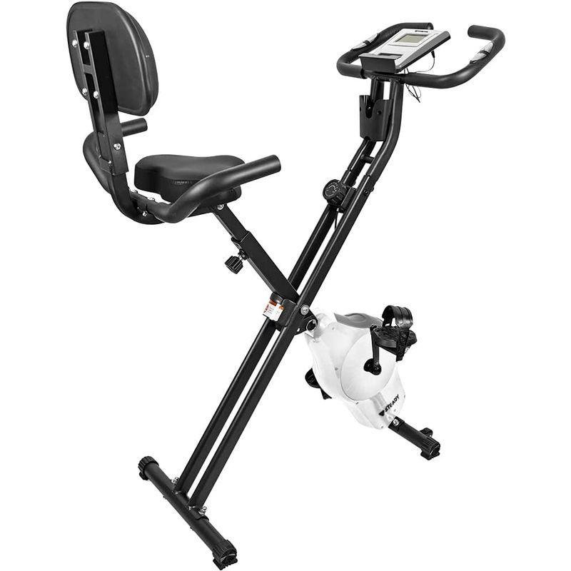 STEADY フィットネスバイク 背もたれ付 Designed in Japan 独自開発の