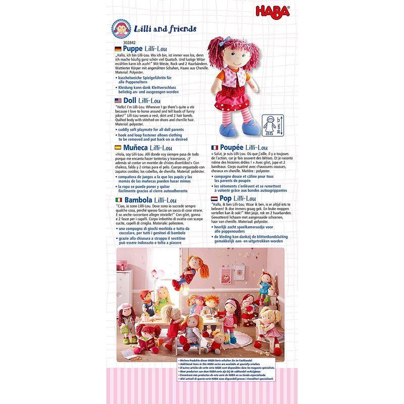 Lilli Lou Doll Haba 着せかえ人形 正規品直輸入 Themtransit Com