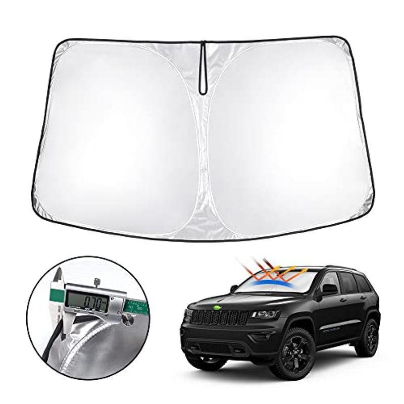 サンシェード jeep グランドチェロキーWK型 Aizu製 車中泊