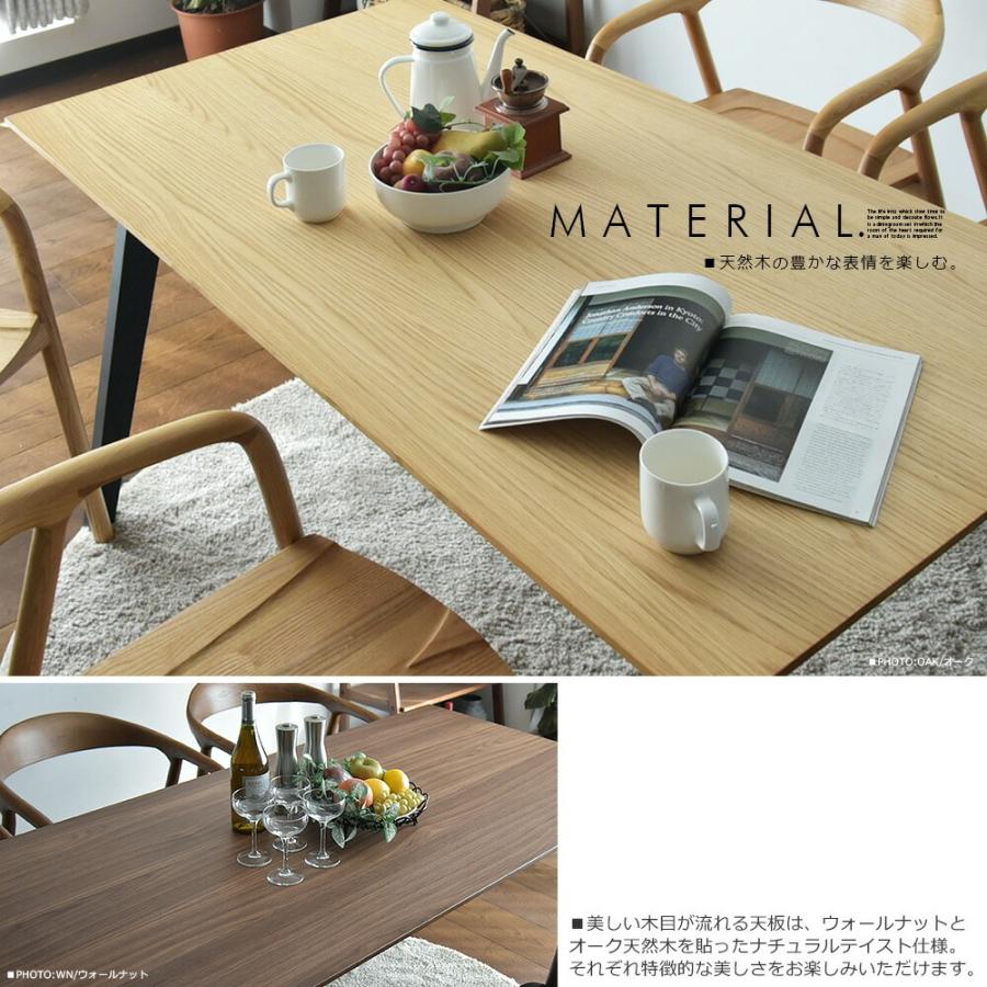 ダイニングテーブルセット 4人掛け 幅150cm 5点セット 選べる座面 150cm ダイニングセット 食卓セット 北欧 モダン シンプル 板座面 合皮座面 おしゃれ | ブランド登録なし | 04