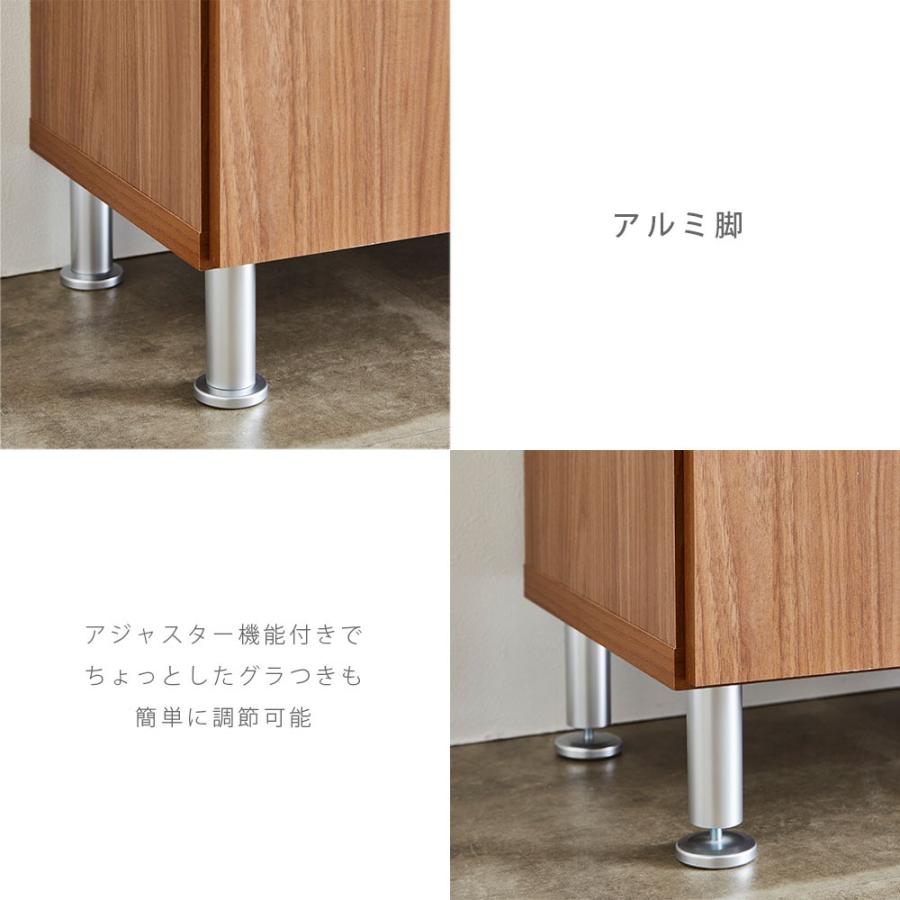 シューズボックス 75 ハイタイプ 完成品 下駄箱 玄関収納 靴箱 鏡 幅75 オシャレ カワイイ オススメ シューズ棚 靴収納 シューズラック シューズ 国産 | ブランド登録なし | 06