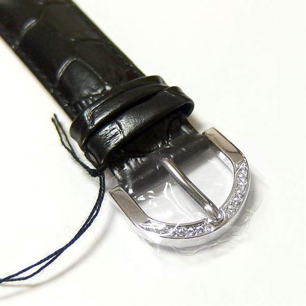 海外品 アンコキーヌ ネオ 45mm バイカラー ミニクロス シルバーベゼル インナーベゼルブラック ブラックベルト アルバ 正規品（腕時計・グルグル時計） 【7242259708】(25693円)