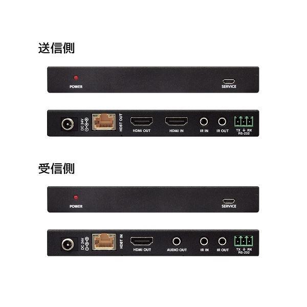 国内企業販売 ラトックシステム 4K60Hz対応 HDMI延長器（100m） RS-HDEX100-4K