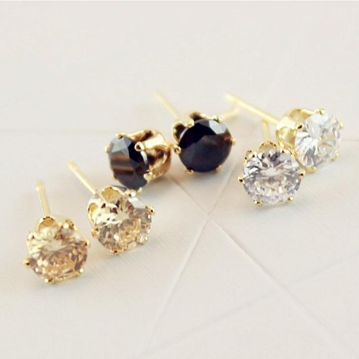 ダイヤ 一粒ピアス 二点セット 福袋 ジュエリー 選べる2点セット ピアス レディース 一粒 大粒 CZ