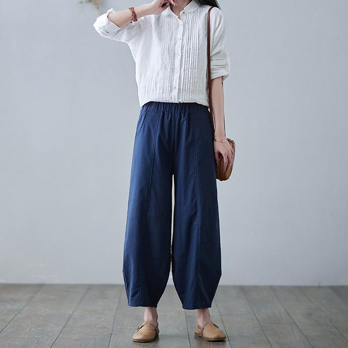 ワイドパンツ レディース 50代40代 ウエストゴム ゆったり