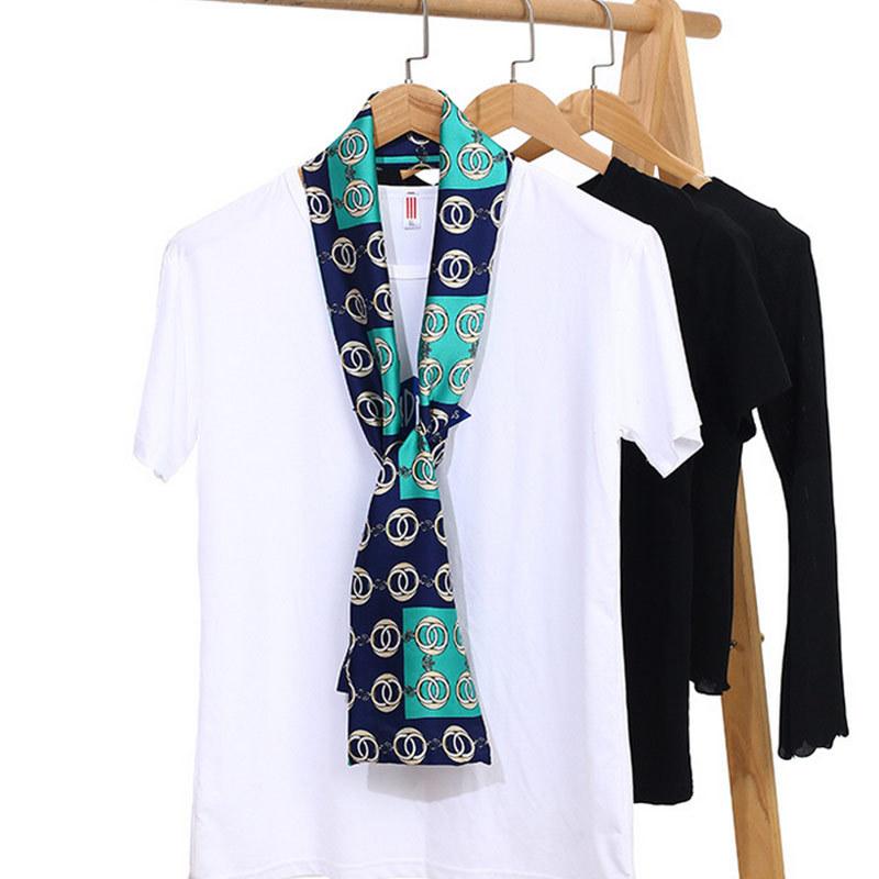 スカーフ レディース ネックスカーフ シフォンスカーフ バンダナ 長め