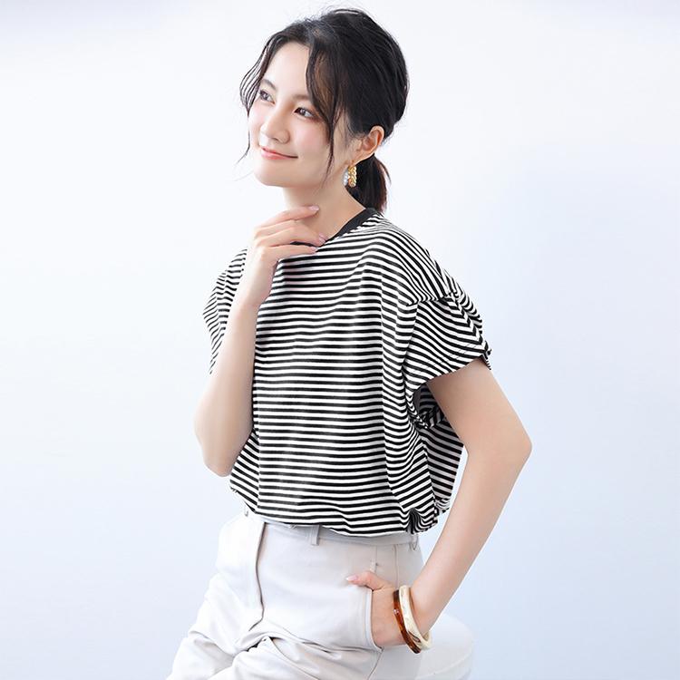 カットソー レディース 半袖 ボーダーTシャツ 夏 半袖Tシャツ カットソー レディース 半袖 ボーダーTシャツ 夏 半袖Tシャツ