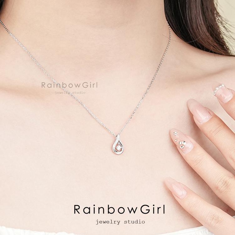 ネックレス レディース 40代50代 大粒1.25ct 一粒 シンプル 重ね付け 妻 彼女 母の日プレゼント プレゼント 女性 人気 20代30代 母の日の画像