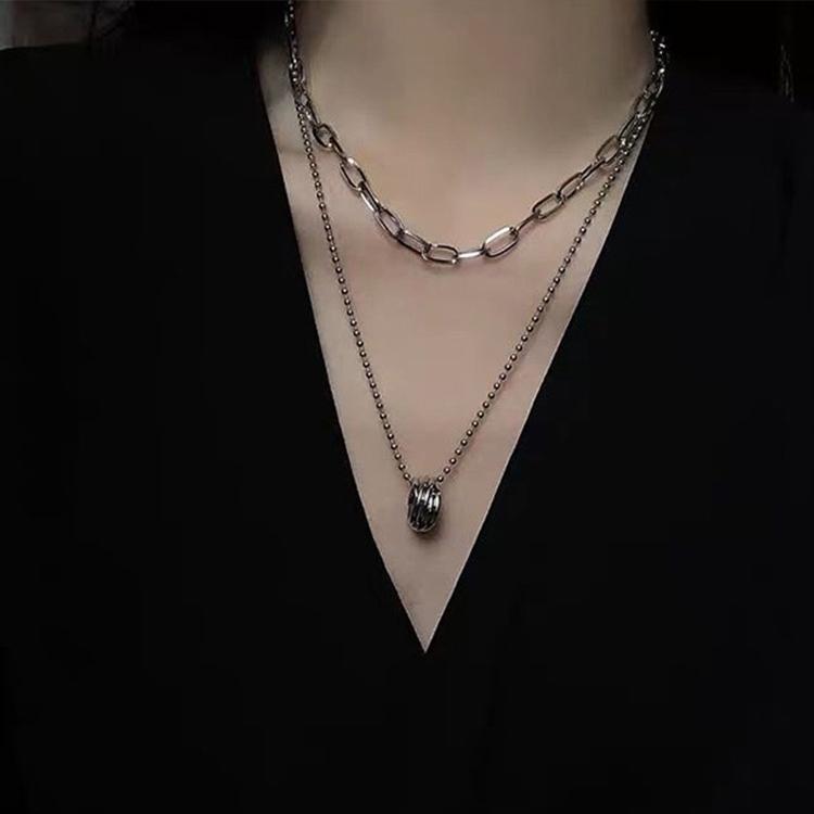 ネックレス3点 リング2点　まとめ専用 ネックレス レディース メンズ 2本セット ステンレス リング