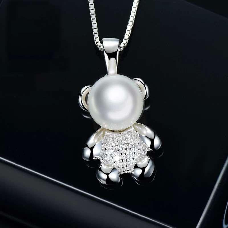 ミキモト ペンダント　テディベア クマ　パール　JAL限定品 楽天市場】MIKIMOTO ミキモト テディベア モチーフ パール ダイヤ
