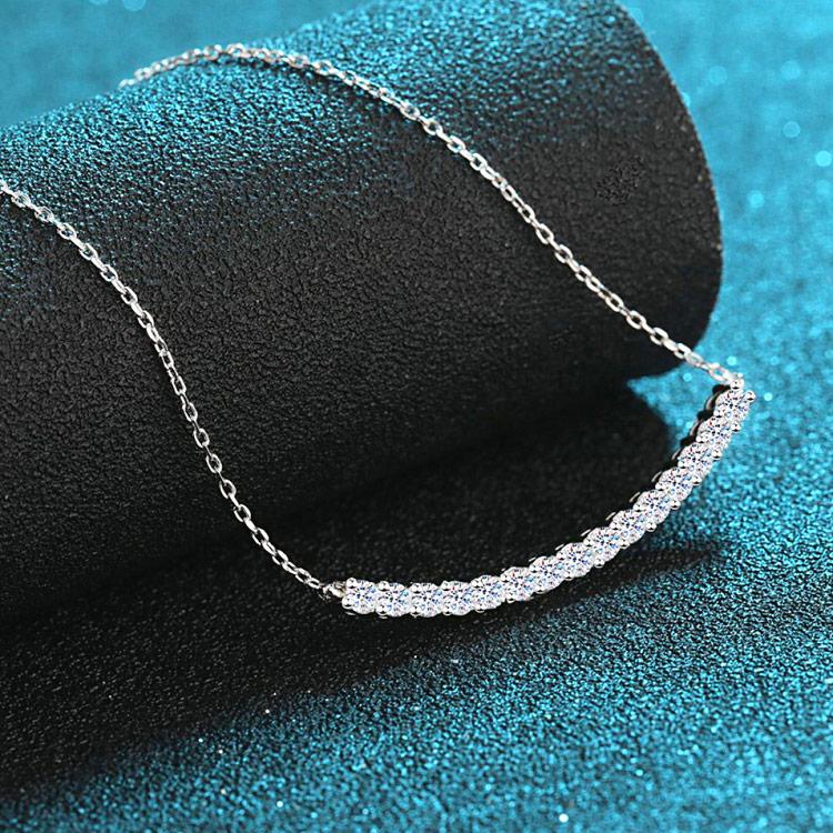 eteシルバー カーブデザイン ネックレス eteシルバー カーブデザイン ネックレス シルバー カーブチェーン ビブ