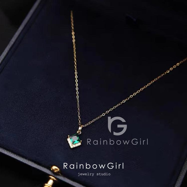 RainbowGirl(アクセサリー) ネックレス レディース エメラルド RainbowGirl(アクセサリー) ネックレス レディース エメラルド
