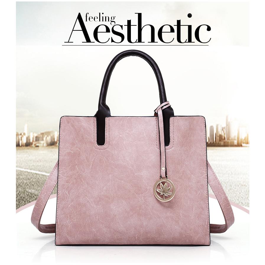 ショルダーバッグ ハンドバッグ レディース PUレザー 鞄 3点セット 大容量 きれいめ 通勤 フォーマルバッグ ビジネス お出かけ 結婚式 入会式 プレゼント | ホームアイホーム | 06