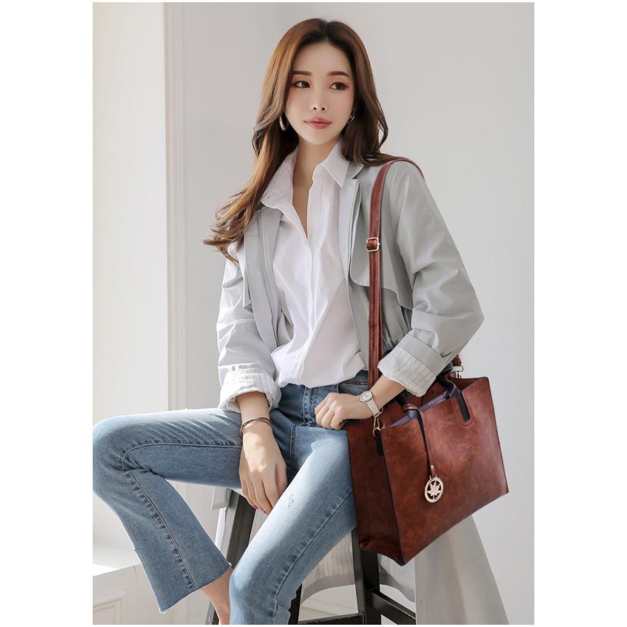 ショルダーバッグ ハンドバッグ レディース PUレザー 鞄 3点セット 大容量 きれいめ 通勤 フォーマルバッグ ビジネス お出かけ 結婚式 入会式 プレゼント | ホームアイホーム | 15