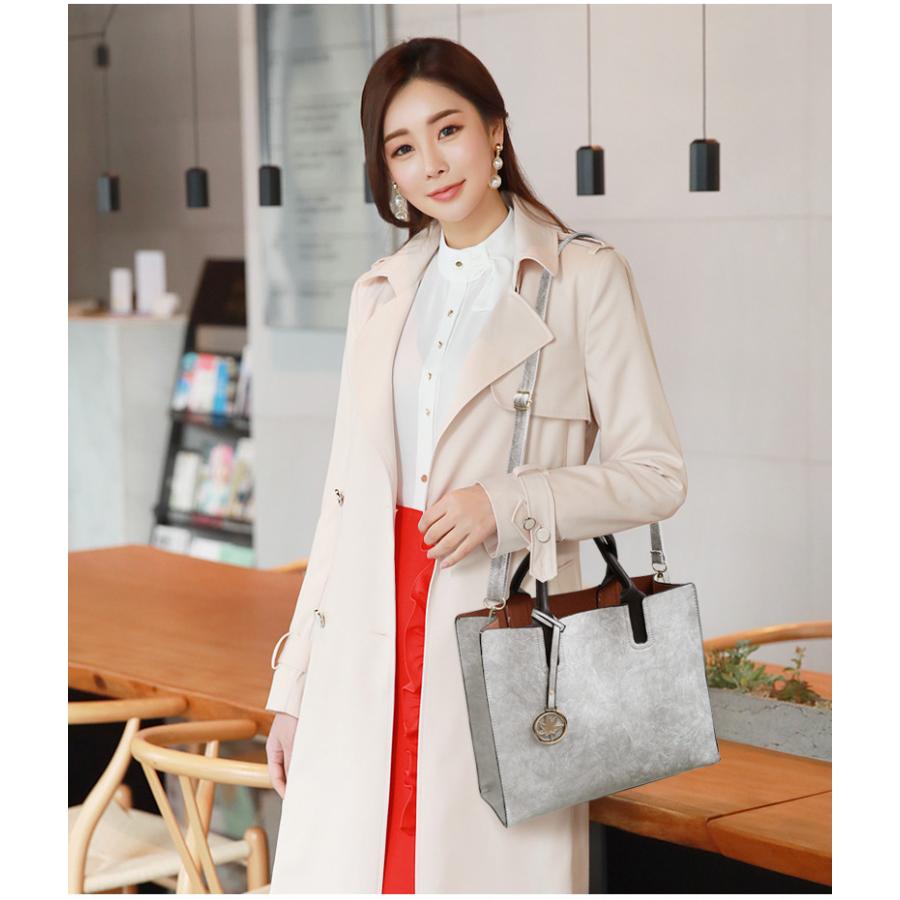 ショルダーバッグ ハンドバッグ レディース PUレザー 鞄 3点セット 大容量 きれいめ 通勤 フォーマルバッグ ビジネス お出かけ 結婚式 入会式 プレゼント | ホームアイホーム | 16