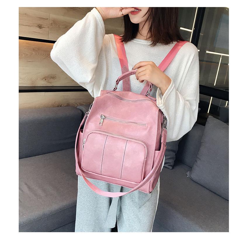 h*e様 デニムリメイク　3wayバッグ リュック　トート　ショルダー　ピンク a38cb04b48d6766ba8efb27d262e20