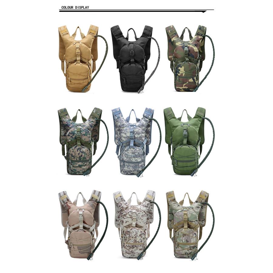 自転車バッグ リュックサック 給水袋 大容量 水筒ポーチ 撥水加工 登山用ポーチ 水分補給 耐摩耗性 アウトドア リュック 鞄 メンズ バッグ | ホームアイホーム | 10