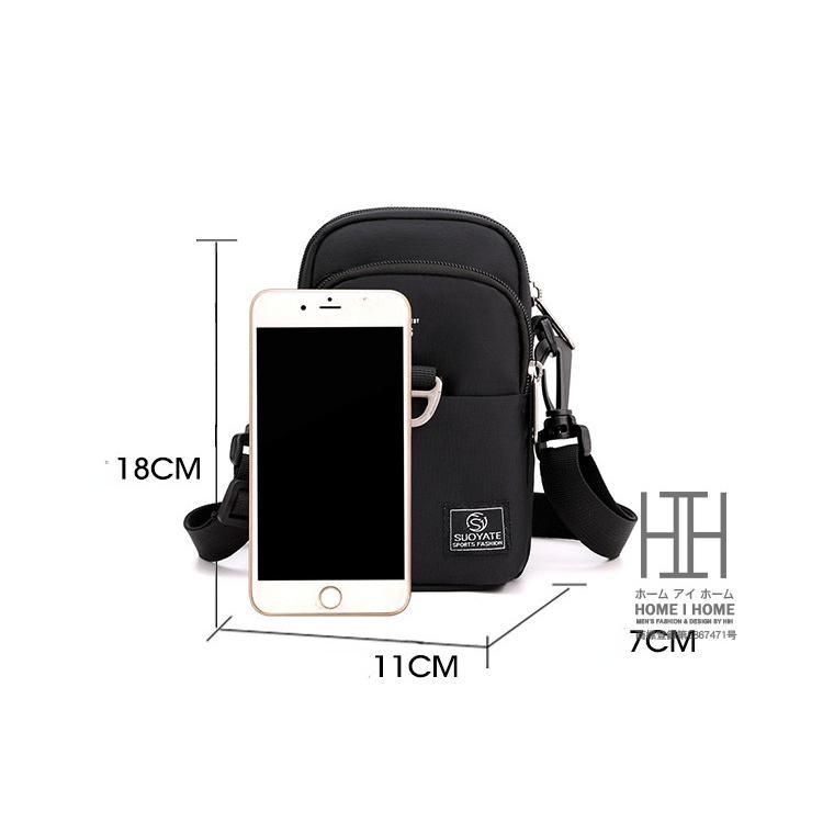ショルダーバッグ 2WAY メンズ ポーチ レディース ミニショルダーバッグ サコッシュ ワンショルダーバッグ 黒 斜め掛け ミニ 鞄 メンズバッグ | ホームアイホーム | 19