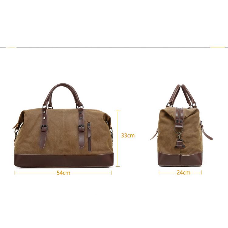 超大容量 ボストンバッグ 超目玉 2WAY ボストンバッグ 旅行鞄 帆布 上質キャンバス ズック 底固い ショルダー付き アウトドア キャンプ 旅行 出張 遠足 4日3泊 | ホームアイホーム | 17